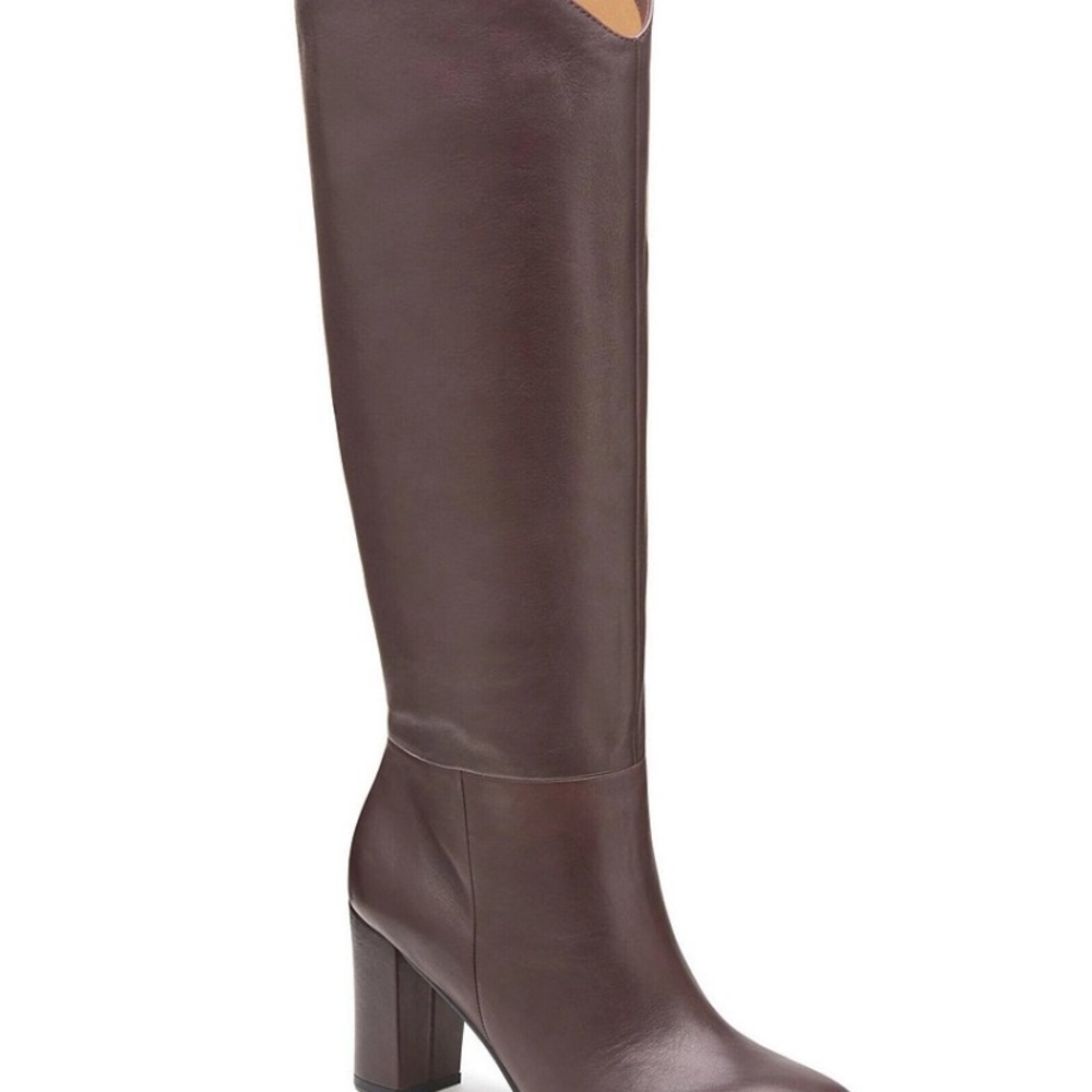 Johnston & Murphy Bordeaux Italian Nappa Leather Heeled Boots